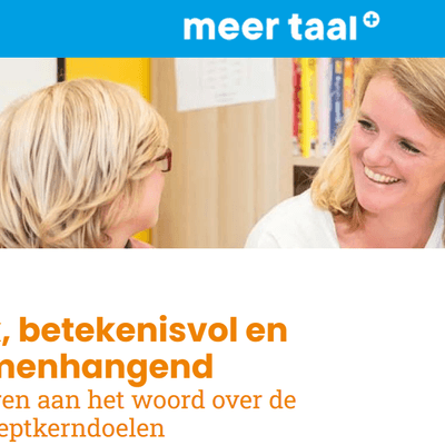 Artikel in MeerTaal: "Rijk, betekenisvol en samenhangend, leraren aan het woord over de conceptkerndoelen"
