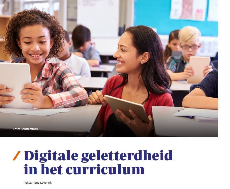 Digitale geletterdheid in het curriculum